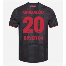 Bayer Leverkusen Alejandro Grimaldo #20 Hemmakläder 2025-26 Kortärmad